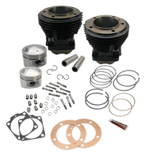 Load image into Gallery viewer, S&amp;S Cycle 66-84 BT 98in 3-5/8in Big Bore Cylinder &amp;  Piston Kit For S&amp;S SH98 Engines - Gloss Black