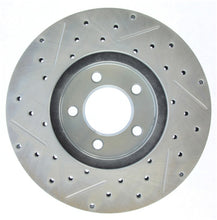 Load image into Gallery viewer, StopTech Select Sport 96-97 Ford Thunderbird/93-98 Lincoln Mark VII Slotted/Drilled Left Front Rotor