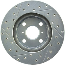 Load image into Gallery viewer, StopTech 92-95 Toyota Paseo Slotted &amp; Drilled Left Front Brake Rotor