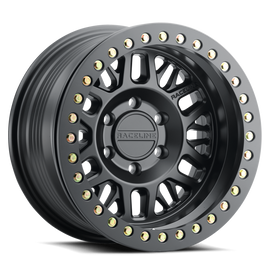 Raceline RT951B Ryno 17x9in / 6x139.7 BP / -12mm Offset / 106.1mm Bore - Satin Black Beadlock Wheel