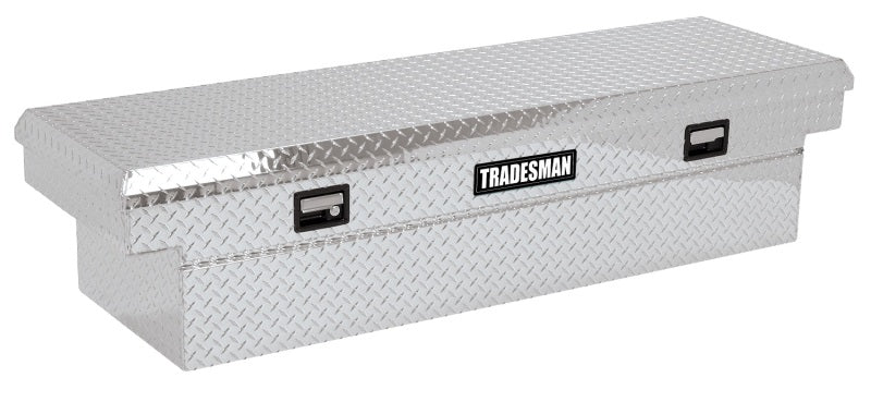 Tradesman Aluminum Single Lid Cross Bed Truck Tool Box (71in.) - Brite