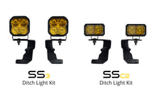 Load image into Gallery viewer, Diode Dynamics 15-21 Subaru WRX/STi Sport SS3 LED Ditch Light Kit - Yellow Combo