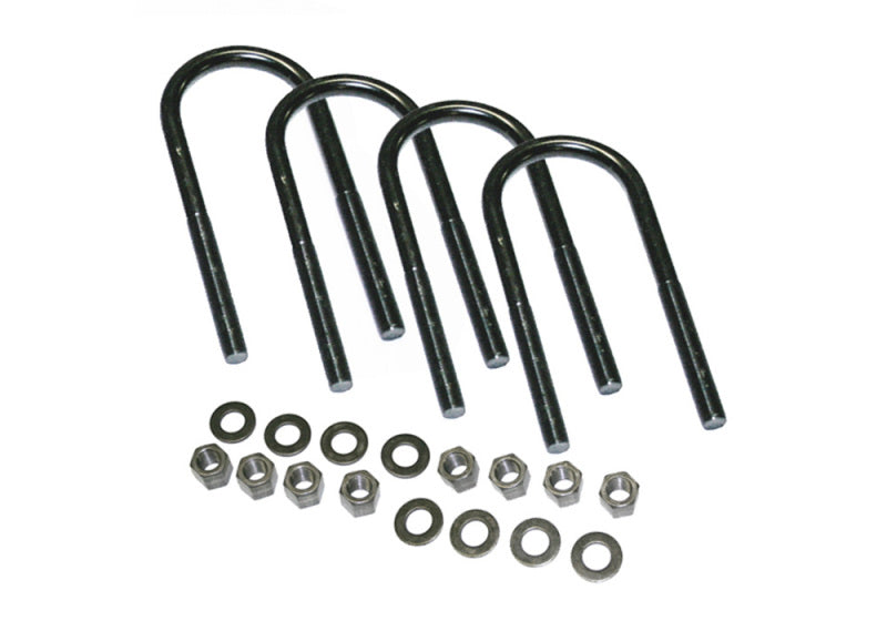 Superlift U-Bolt 4 Pack 5/8x3-3/8x15 Round w/ Hardware