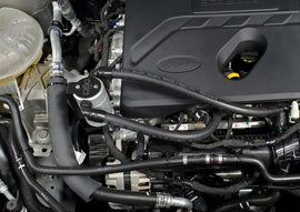 J&L 2021-2024 Ford Bronco 1.5L EcoBoost Passenger Side Oil Separator 3.0 - Clear Anodized