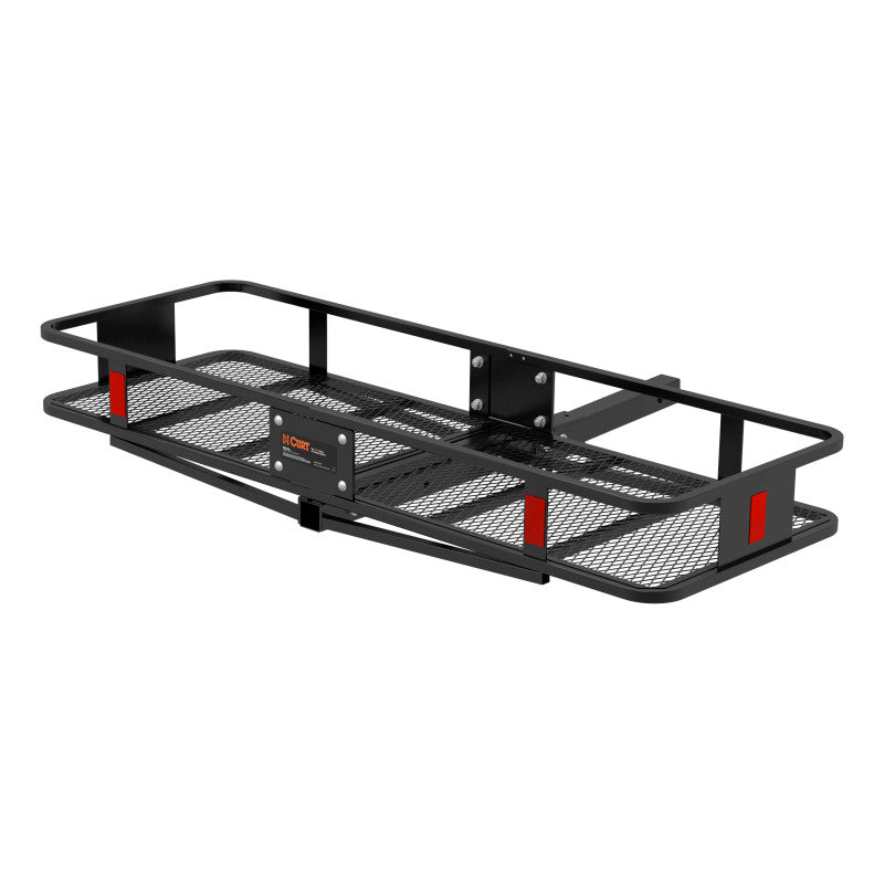 Curt 60in x 20in Basket-Style Cargo Carrier (Folding 2in Shank)