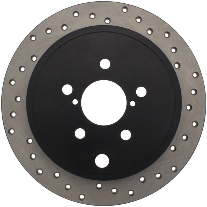 StopTech 08-14 WRX Drilled Left Rear Cryo Rotor