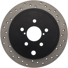Load image into Gallery viewer, StopTech 08-14 WRX Drilled Left Rear Cryo Rotor