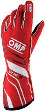 Load image into Gallery viewer, OMP One-S Gloves Red - Size S Fia 8556-2018