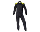OMP First Evo Overall Anth/F Yellow - Size 58 (Fia 8856-2018)