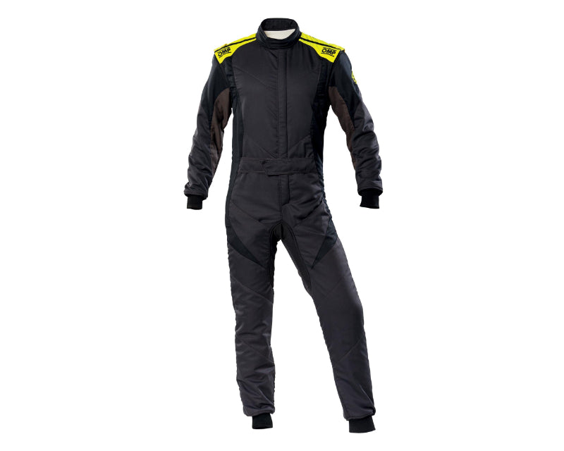 OMP First Evo Overall Anth/F Yellow - Size 56 (Fia 8856-2018)