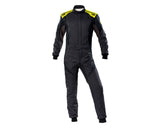 OMP First Evo Overall Anth/F Yellow - Size 54 (Fia 8856-2018)