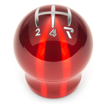 Load image into Gallery viewer, Raceseng Contour Shift Knob (Gate 4 Engraving) M10x1.25mm Adapter - Red Translucent