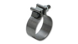 Vibrant SS Accuseal Exhaust Seal Clamp for 2.25in OD Tubing (1in wide band)