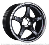 SSR GTX03 18x10.5 5x114.3 22mm Offset Black Graphite Wheel