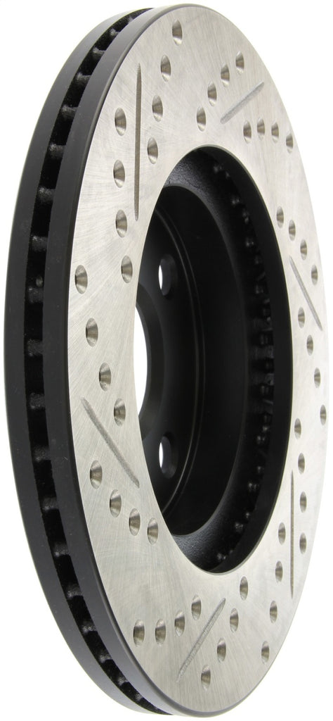 StopTech 04-07 Scion xA / 04-06 xB SportStop Slotted & Drilled Left Front Rotor