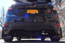 Load image into Gallery viewer, Rally Armor 13-19 USDM Ford Fiesta ST Black UR Mud Flap w/ White Logo