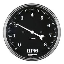 Load image into Gallery viewer, Auto Meter Gauge Tachometer 5in 8k RPM In-Dash Old Tyme Black