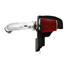 Load image into Gallery viewer, Spectre 11-14 Ford Mustang GT V8-5.0L F/I Air Intake Kit - Polished w/Red Filter