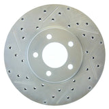 StopTech Select Sport 96-97 Ford Thunderbird Slotted and Drilled Right Front Rotor