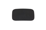 Kentrol 07-18 Jeep Wrangler JK Plate Delete Badge - Textured Black