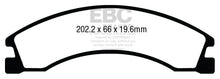 Load image into Gallery viewer, EBC 08+ Ford Econoline E450 Yellowstuff Rear Brake Pads