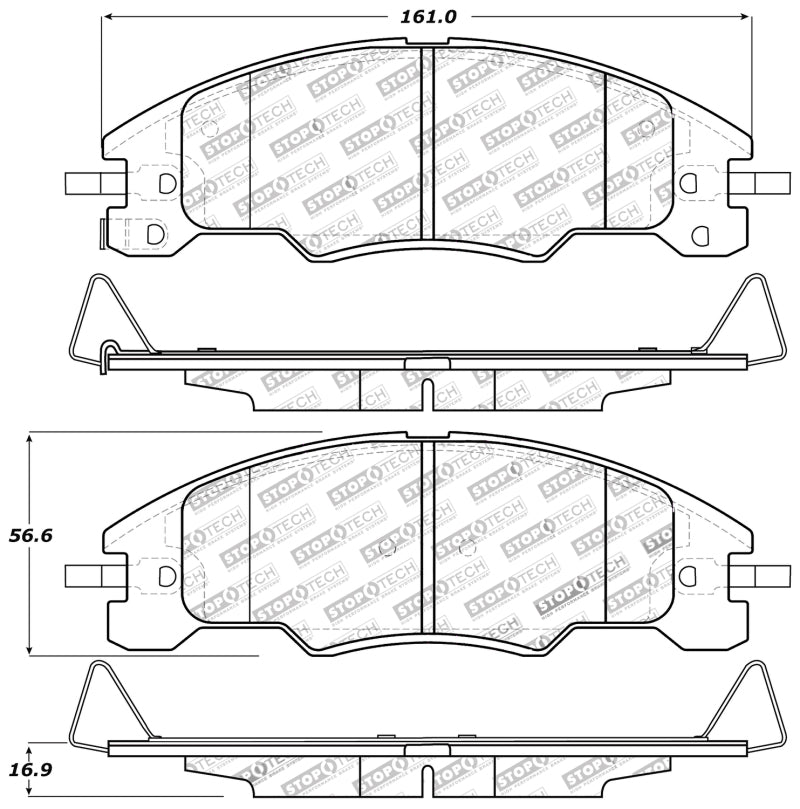 StopTech Performance Brake Pads