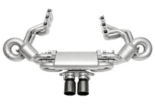 Load image into Gallery viewer, Soul 2022 Porsche 992 GT3 Catted Valved Exhaust Package - 4in Straight Cut Satin Black Tips