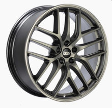 Load image into Gallery viewer, BBS CC-R 19x8 5x112 ET44 Satin Platinum Polished Rim Protector Wheel - 82mm PFS Required