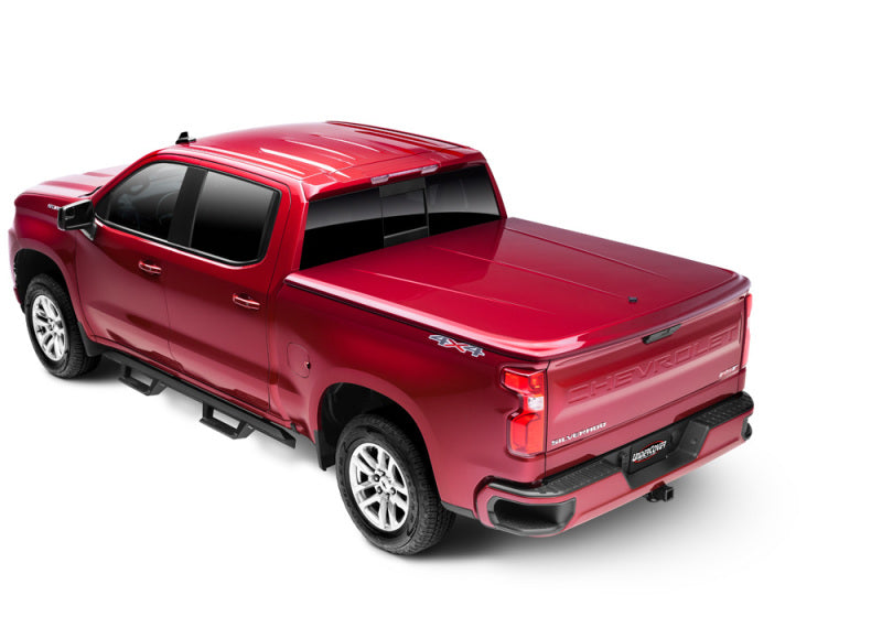 UnderCover 19-20 Chevy Silverado 1500 6.5ft Lux Bed Cover - Shadow Gray Metallic