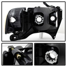 Load image into Gallery viewer, xTune Dodge Ram Sport Model Only 1999-2002 OEM Headlights Black HD-JH-DR99-SP-BK