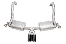 Load image into Gallery viewer, SOUL 15-16 Porsche 981 GT4 / Spyder Performance Exhaust - Black Chrome Double Wall Tips