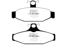 Load image into Gallery viewer, EBC 85-88 Chevrolet Camaro (3rd Gen) 2.8 (Performance Package) Greenstuff Rear Brake Pads