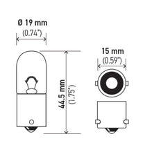 Load image into Gallery viewer, Hella Bulb 1003 12V 12W BA15s B6