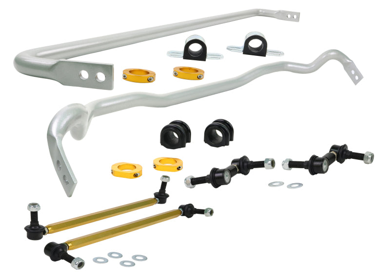 Whiteline 10-14 Hyundai Genesis Coupe 2.0T / 2.0T Premium Front & Rear Sway Bar Kit