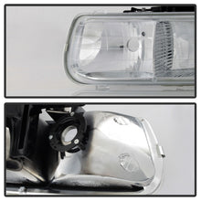Load image into Gallery viewer, xTune Chevy Tahoe 00-06 Amber Crystal Headlights Chrome HD-JH-CSIL99-C
