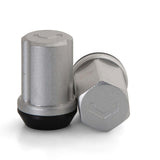 Vossen 35mm Lock Nut - 12x1.25 - 19mm Hex - Cone Seat - Silver (Set of 4)