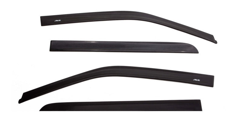 AVS 07-13 Chevy Avalanche Ventvisor Low Profile Window Deflectors 4pc - Matte Black