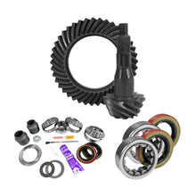 Load image into Gallery viewer, Yukon Gear 9.75in Ford 3.55 Rear Ring &amp; Pinion Install Kit 2.53in OD Axle Bearings and Seal
