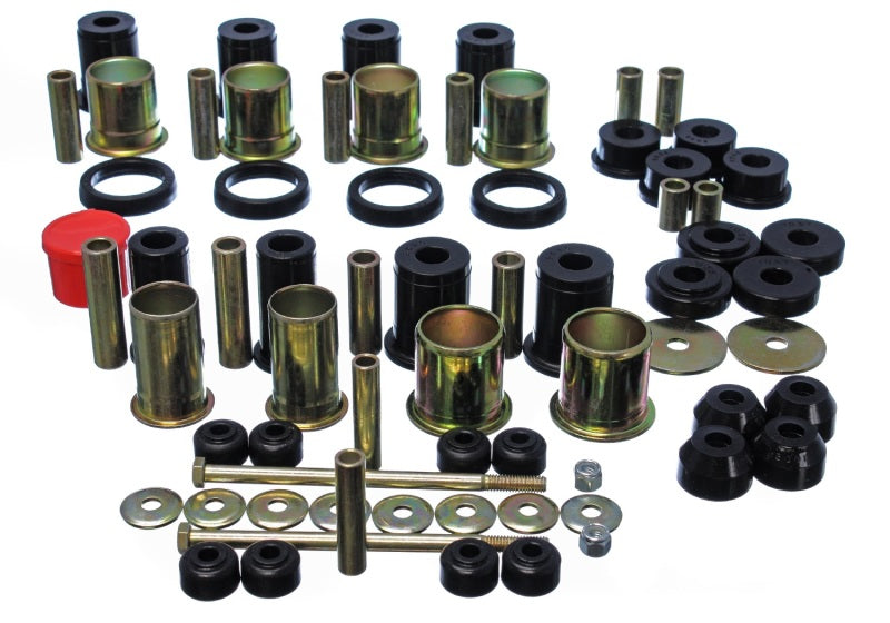 Energy Suspension 89-92 Chevrolet Camaro Black Hyper-flex Master Bushing Set - GTR Auto
