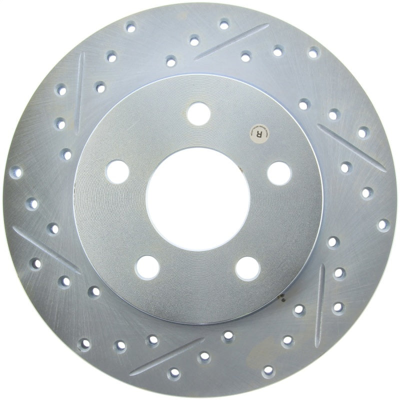 StopTech Select Sport 04-12 Chevy Malibu Right Slotted & Drilled Sport Brake Rotor - Rear