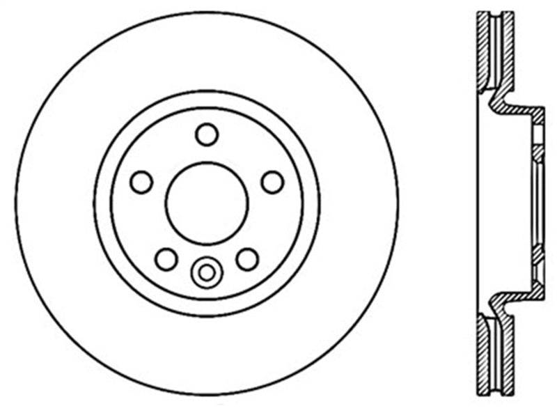 StopTech Drilled Sport Brake Rotor