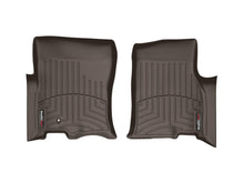 Load image into Gallery viewer, WeatherTech 07-14 Ford Expedition Front FloorLiners - Cocoa