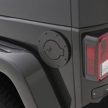 Load image into Gallery viewer, Rampage 2007-2018 Jeep Wrangler(JK) 2 &amp; 4 Door Billet Style Gas Cover - Black