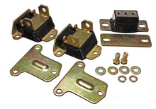 Load image into Gallery viewer, Energy Suspension 69-72 Camaro/70-73 Monte Carlo Black Complete Motor &amp; Trans Mount Set Zinc Finish - GTR Auto