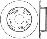 Stoptech 97-01 Acura Integra Type R Rear Premium Cryostop Brake Rotor