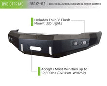 Load image into Gallery viewer, DV8 Offroad 10-14 Dodge Ram 2500/3500 Front Bumper - GTR Auto