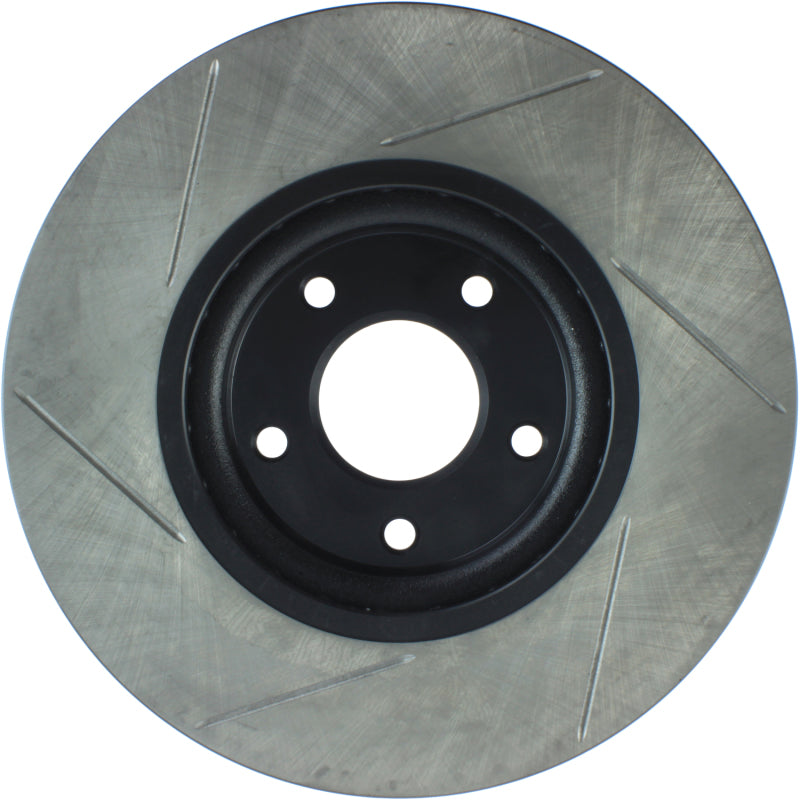 StopTech Power Slot 07-09 Nissan Sentra 2.5L SE-R Spec V SportStop Front Slotted Left Rotor