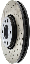 Load image into Gallery viewer, StopTech 03-09 Saab 9-3 Slotted &amp; Drilled Right Front Rotor
