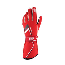 Load image into Gallery viewer, OMP Tecnica Gloves My2021 Red - Size L (Fia 8856-2018)