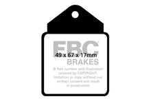 Load image into Gallery viewer, EBC 64-66 Jaguar Mk 10 4.2L Yellowstuff Rear Brake Pads